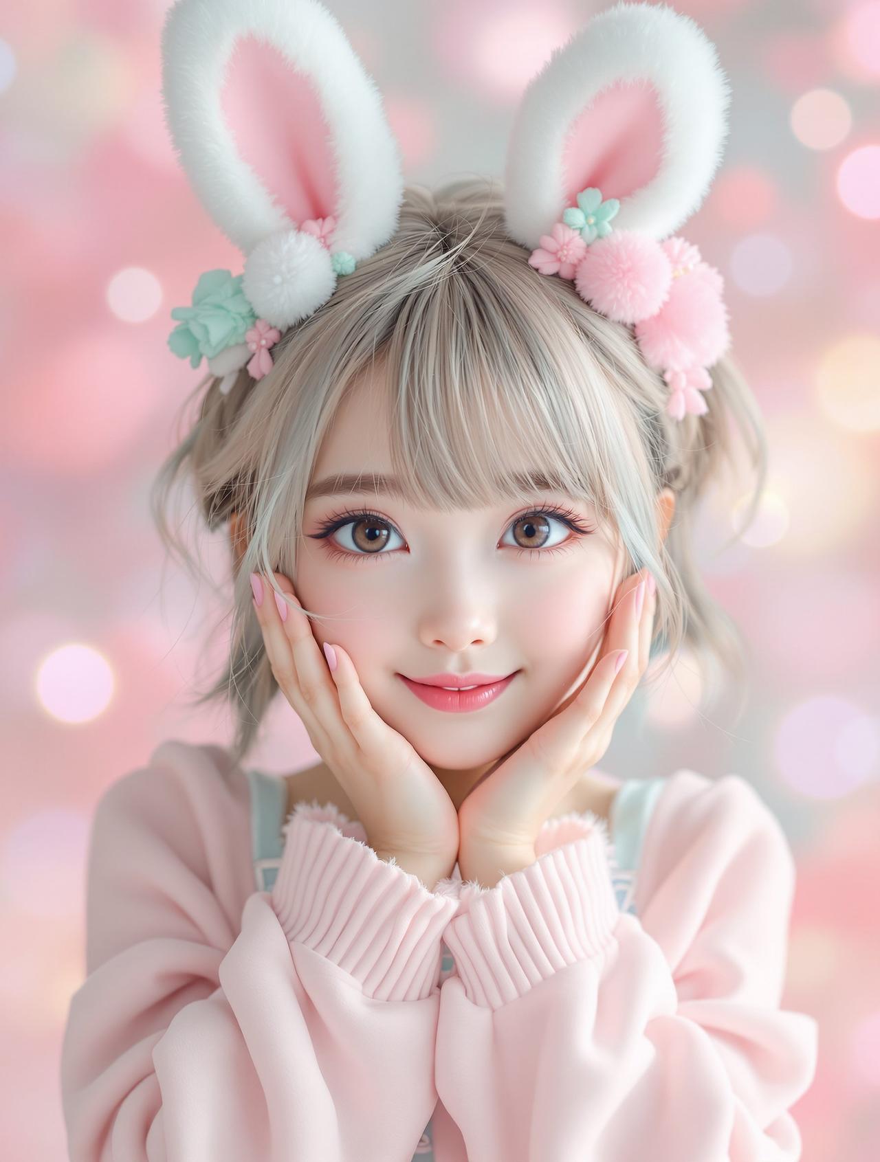 美图集 - 日系甜心的可爱暴击 - 兔女郎 - 唯美写真作品